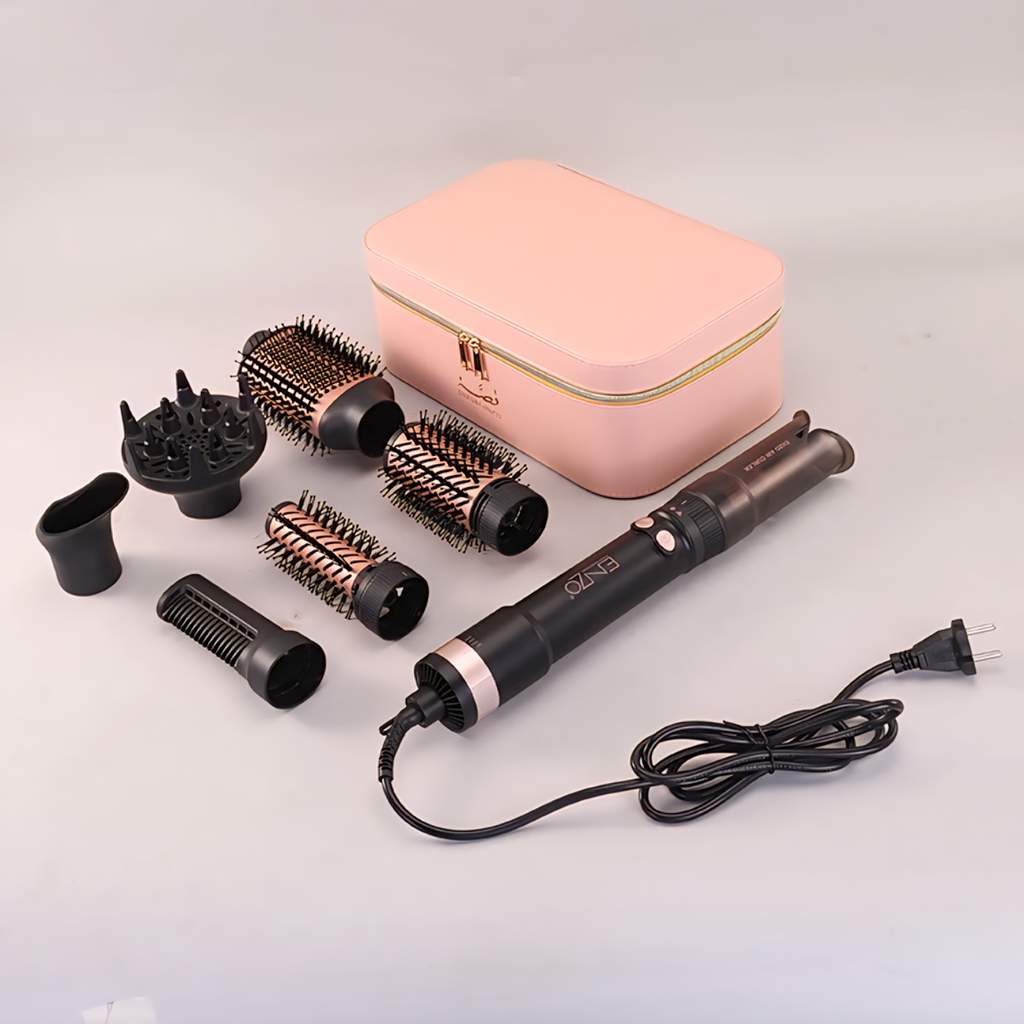 ENZO EN-760 | Kit Coiffure Professionnel 7 en 1 – 150M Ions – Séchage & Styling Complet