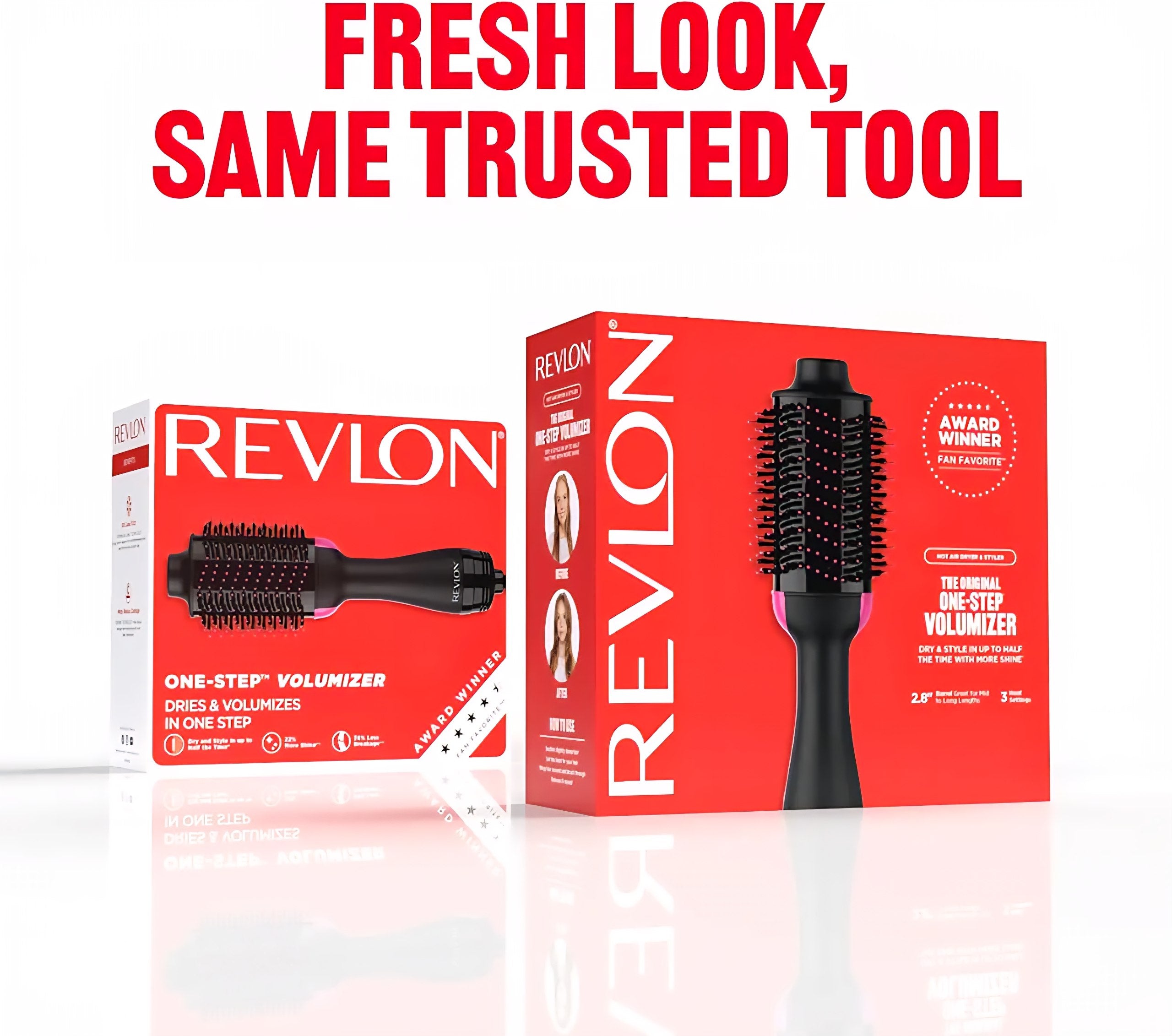 REVLON RVDR5222 – Brosse Séchante & Volumisante 3 en 1