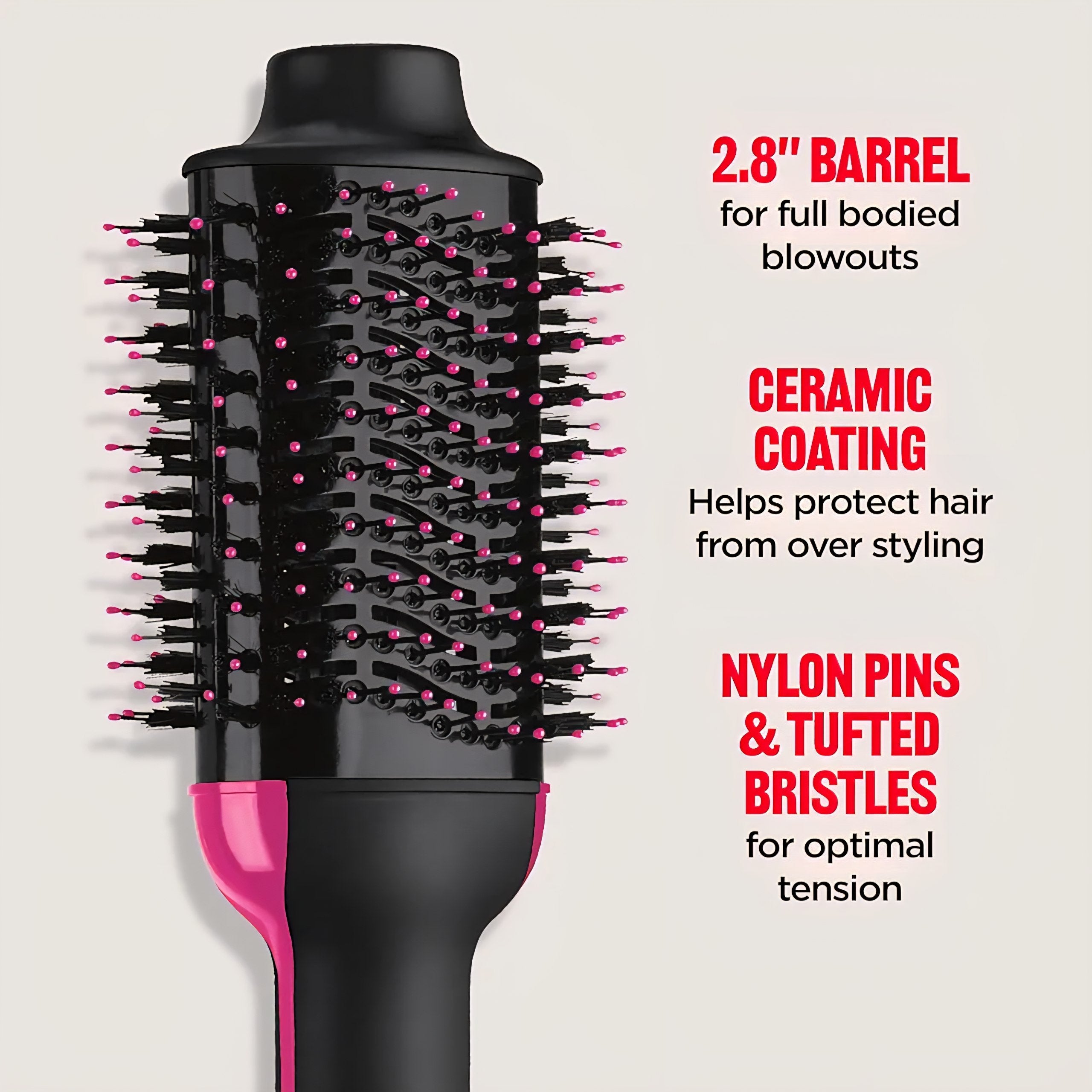 REVLON RVDR5222 – Brosse Séchante & Volumisante 3 en 1