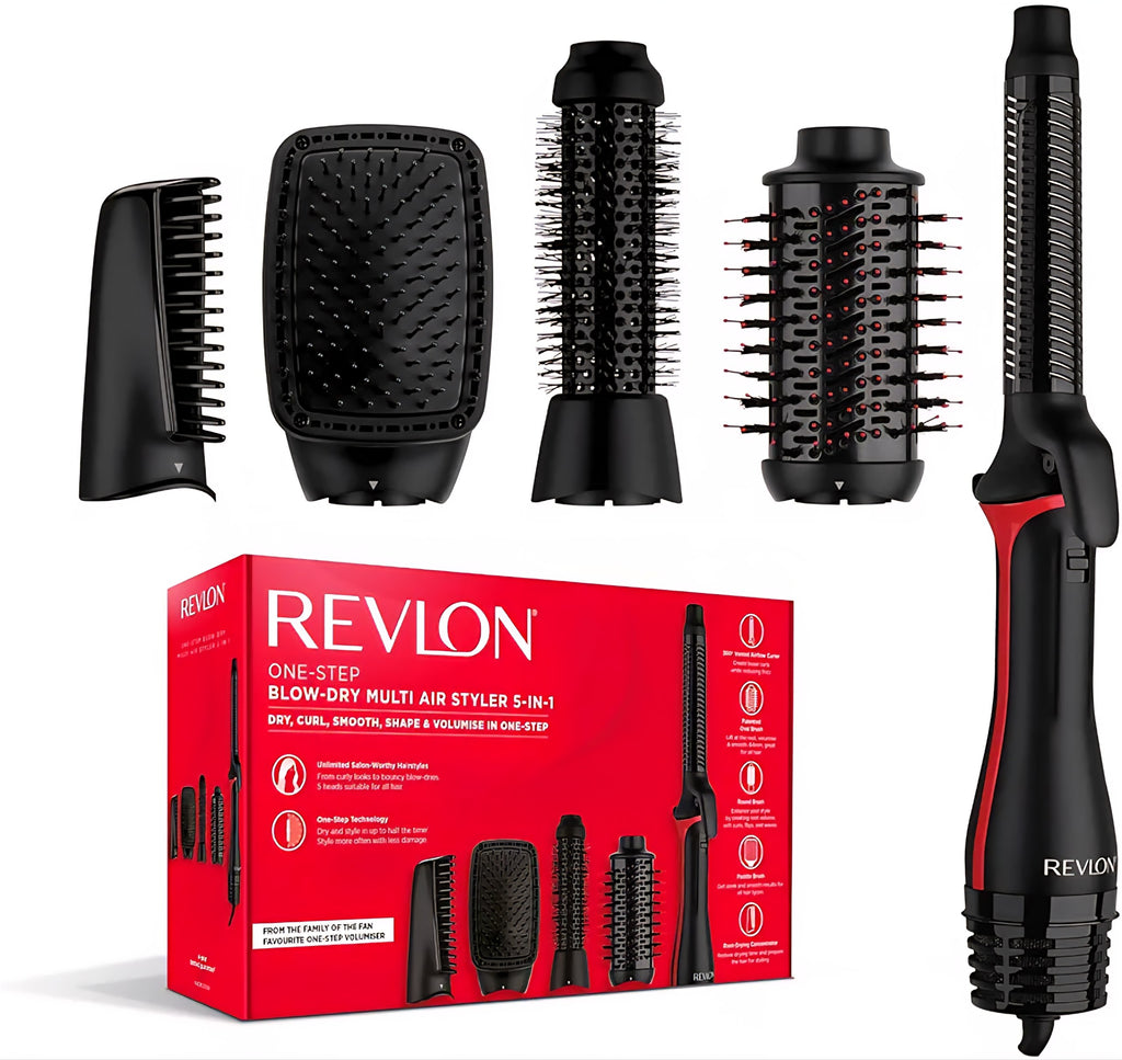 REVLON RVDR5371E – Multi Air Styler 5 en 1 Volumisant Professionnel