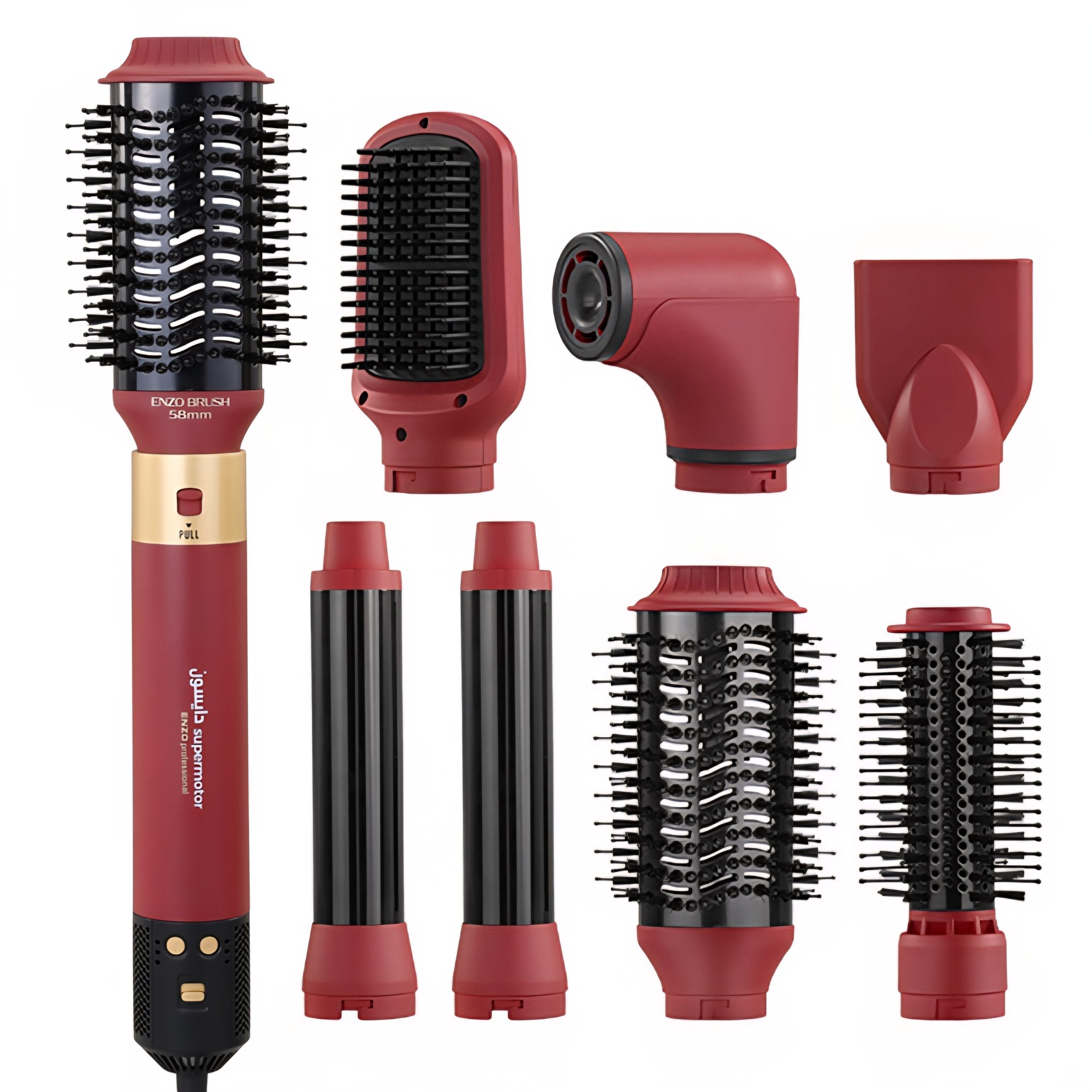 ENZO EN-6223 – Air Styler 8 en 1 Haute Performance Professionnel